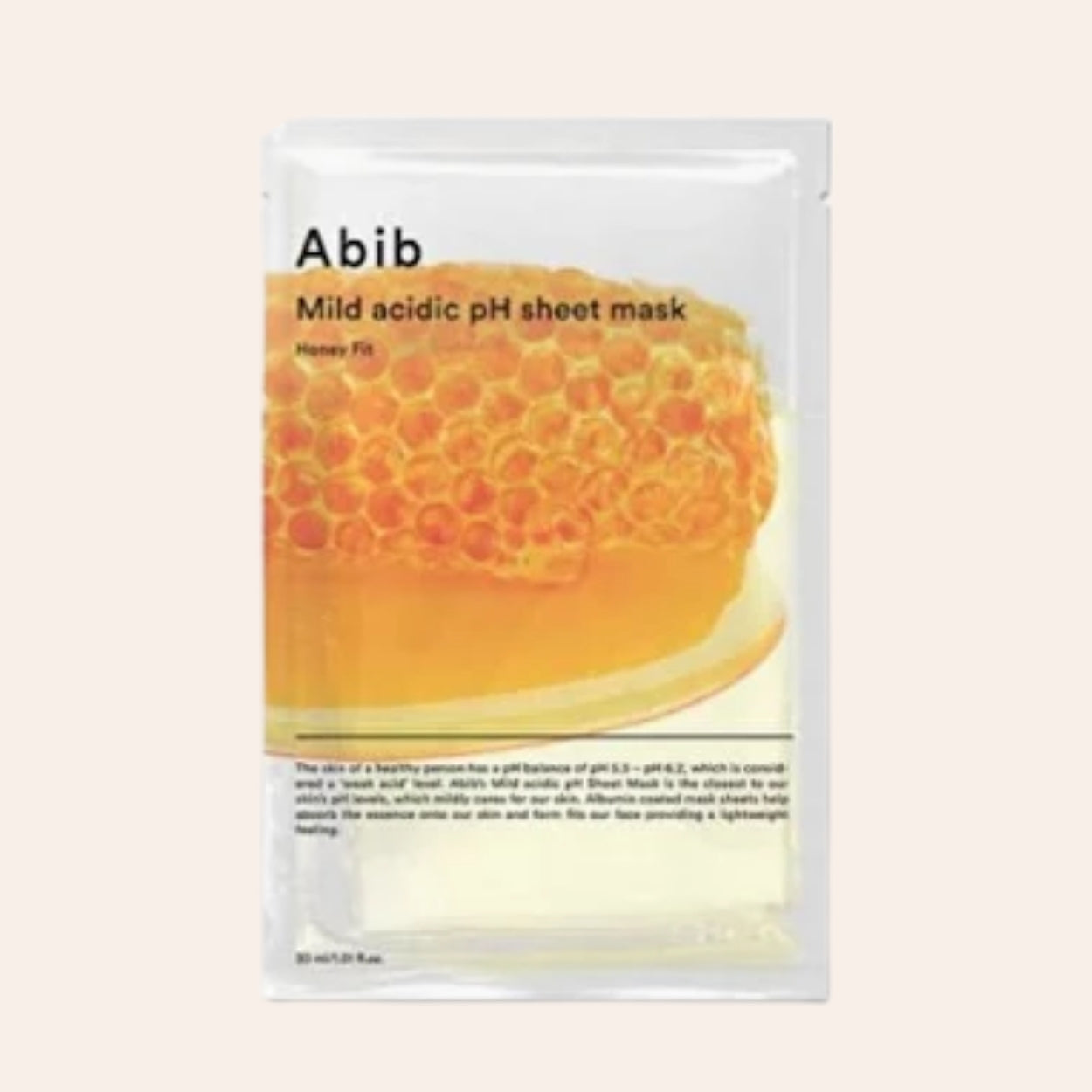Abib Mild Acidic pH Sheet Mask Glutathiosome Fit 30 ml