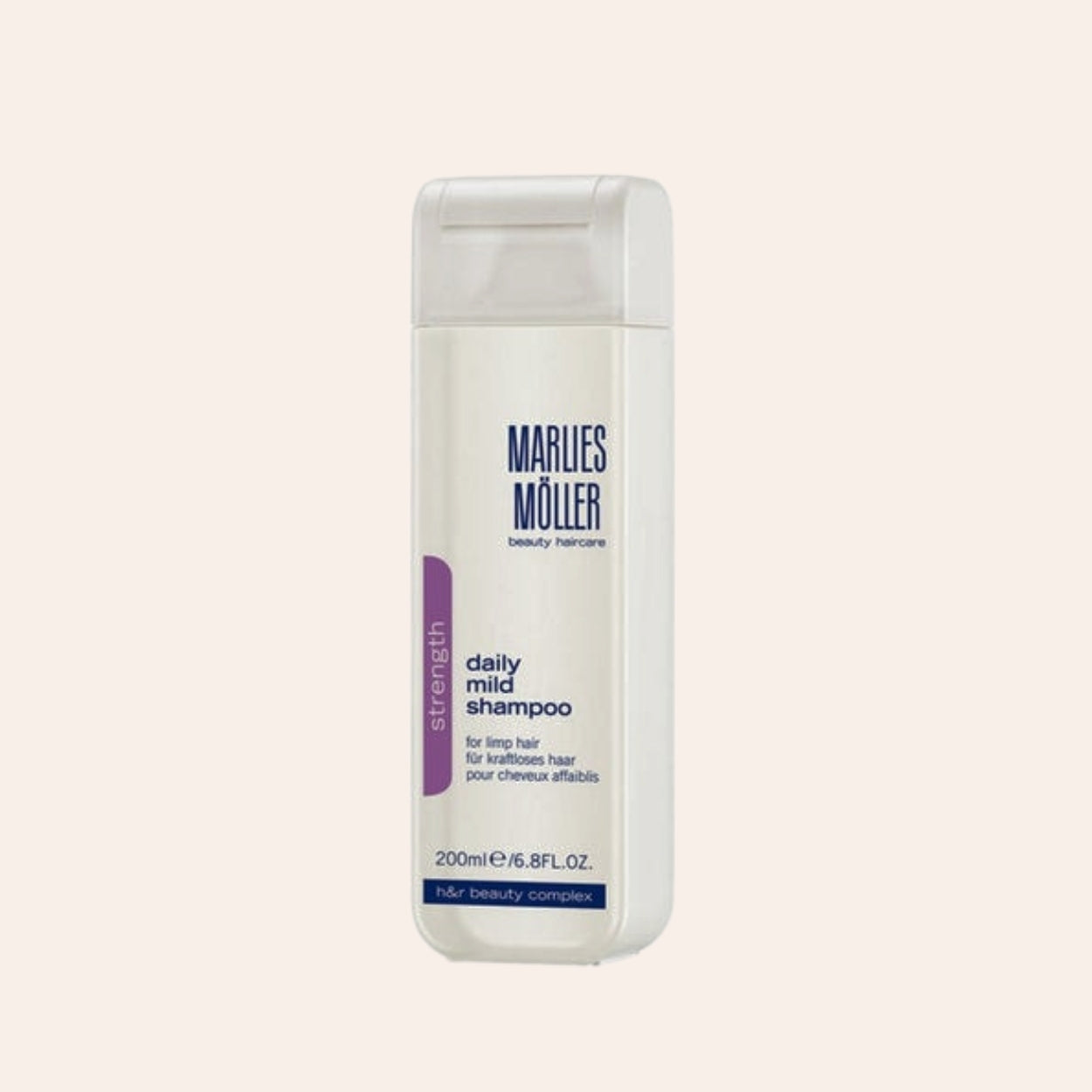 Marlies Möller Strength Daily Mild Shampoo 200 ml