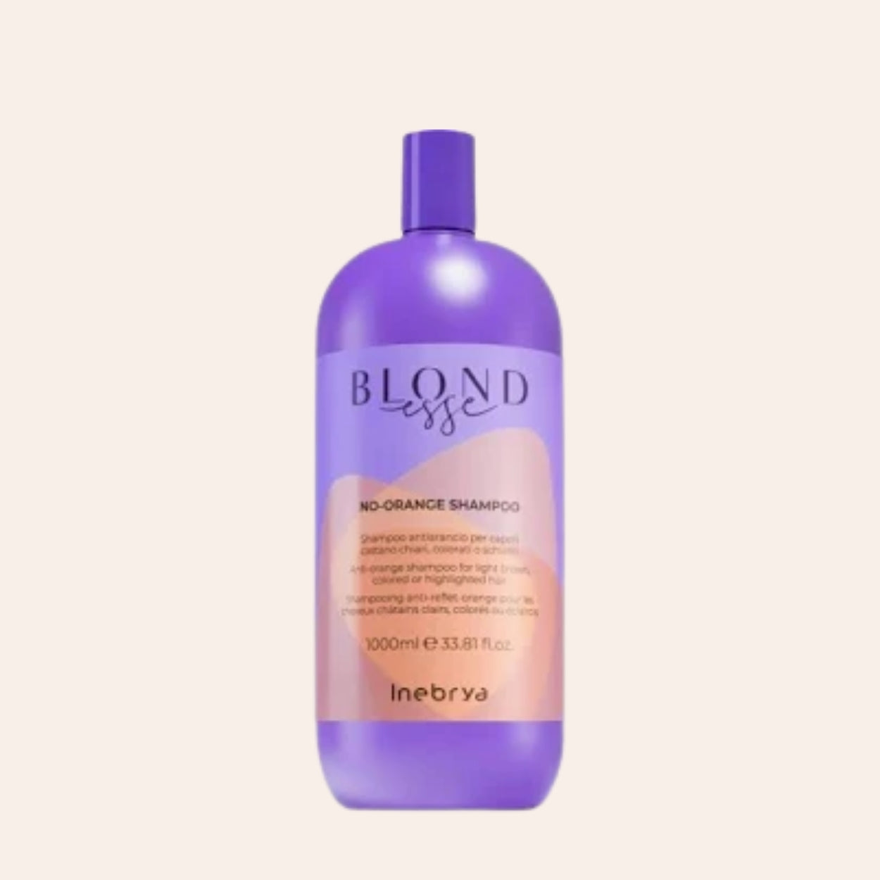 Inebrya BLONDesse No-Orange Shampoo 1000 ml