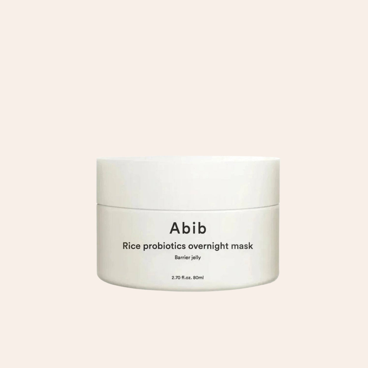 Abib Rice Probiotics Overnight Mask Barrier Jelly 80 ml