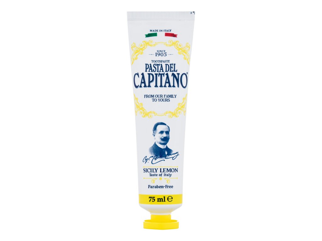 Pasta Del Capitano 1905 Sicily Lemon Toothpaste 75 ml