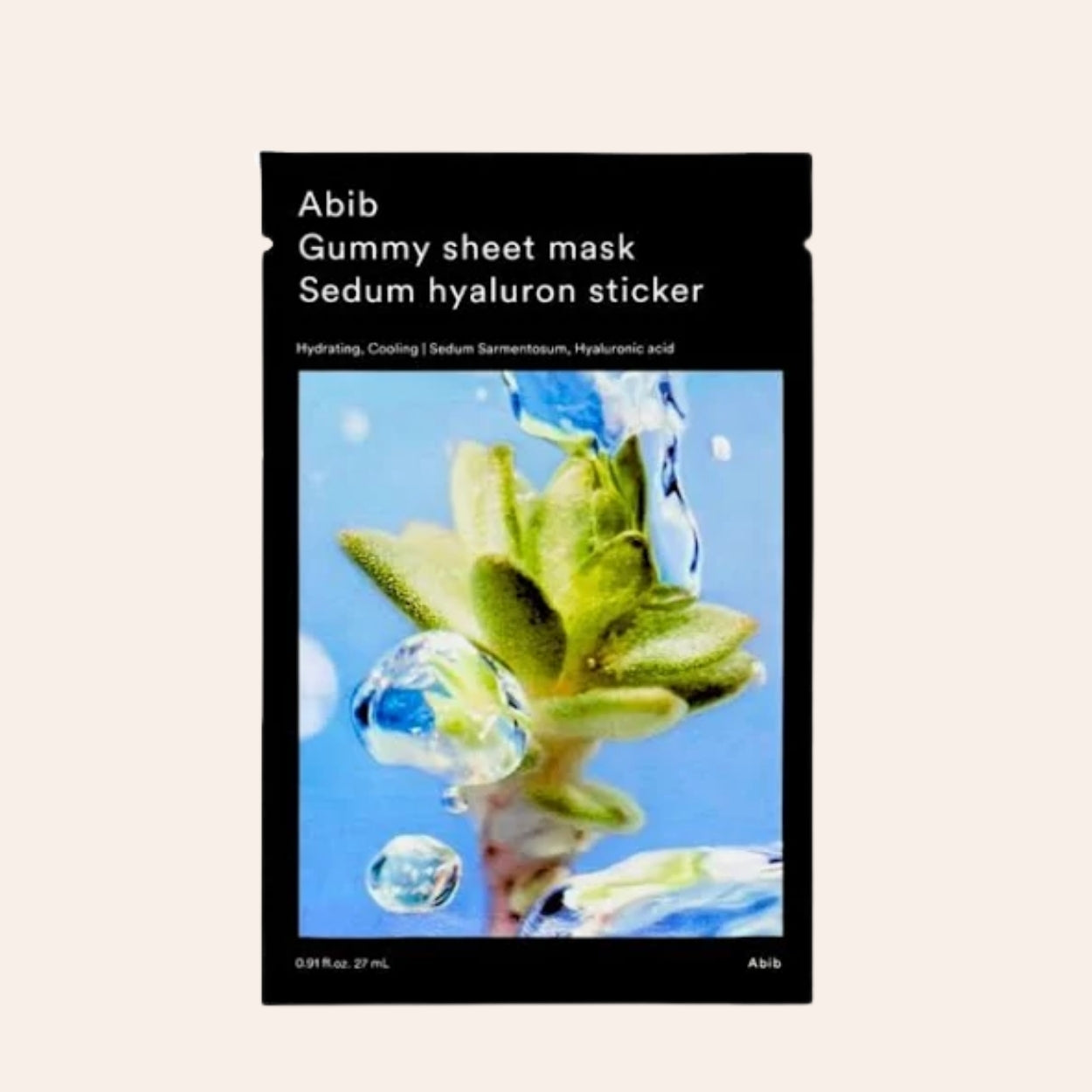 Abib Gummy Sheet Mask Sedum Hyaluron Sticker 27 ml