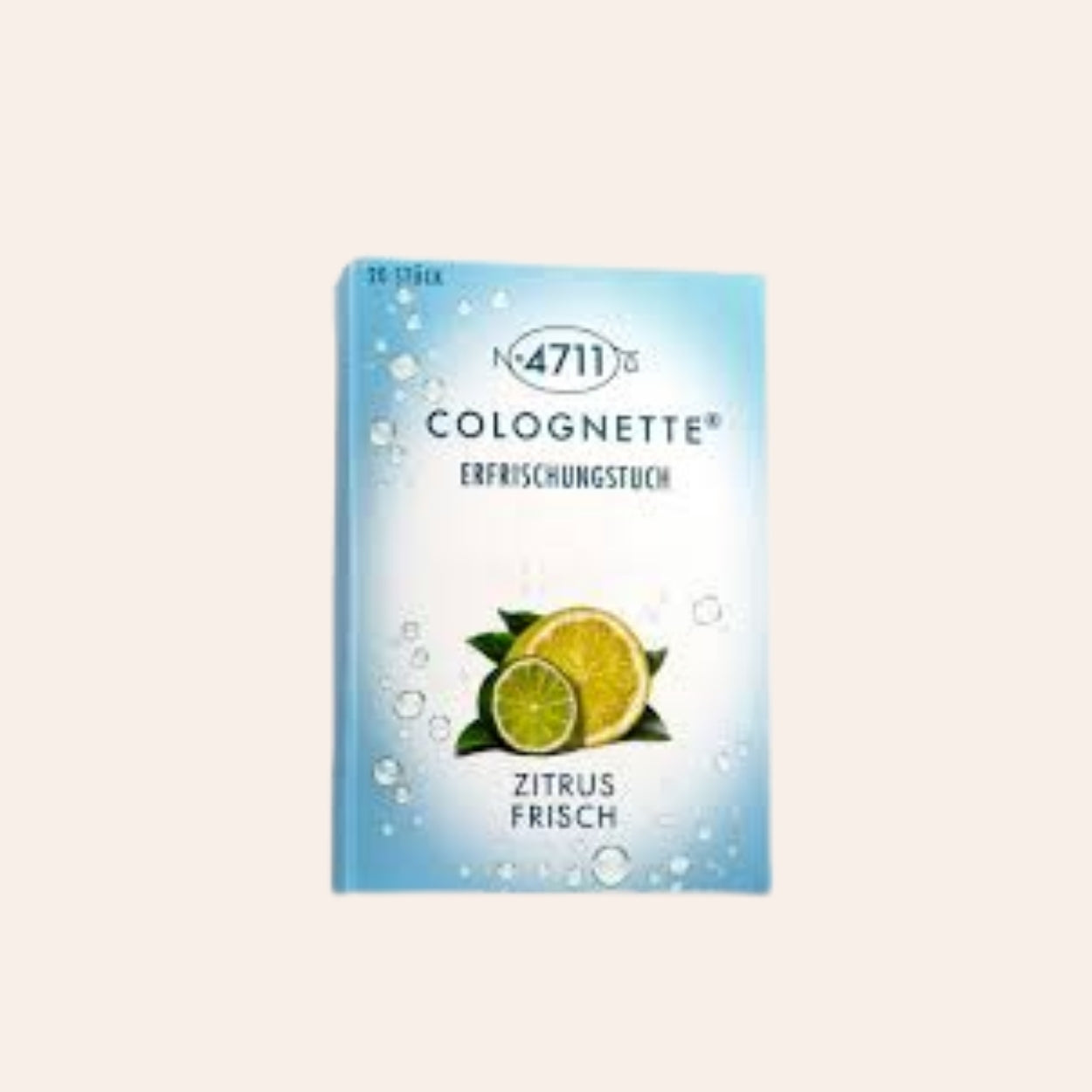 4711 Colognette Refreshing Lemon Tissues 20 ml