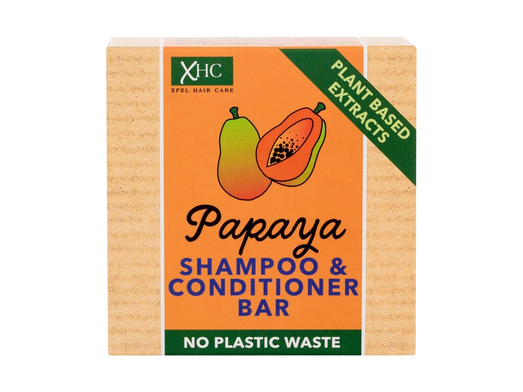 Xpel Papaya Shampoo & Conditioner Bar 60 ml