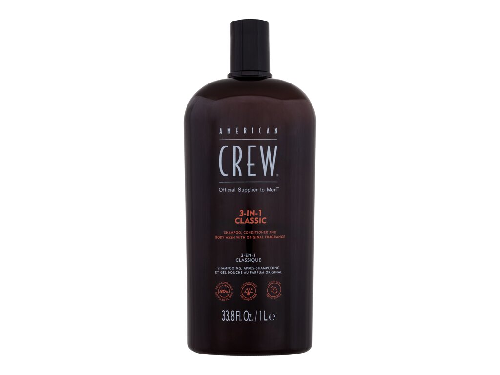 American Crew 3-IN-1 1000 ml - 1000ml - Šampon