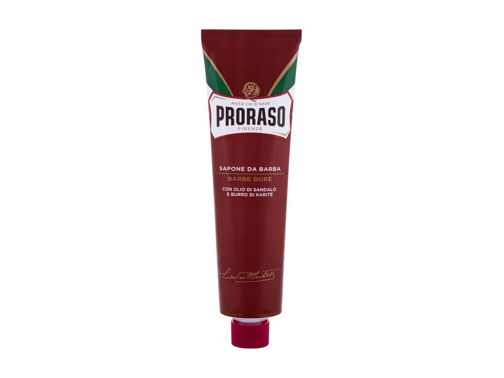 PRORASO Red Shaving Soap In A Tube 150 ml