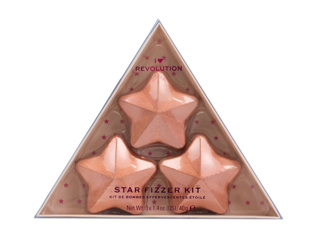 I Heart Revolution Star Bath Fizzer Kit 40 ml - 40ml - Bomba do koupele