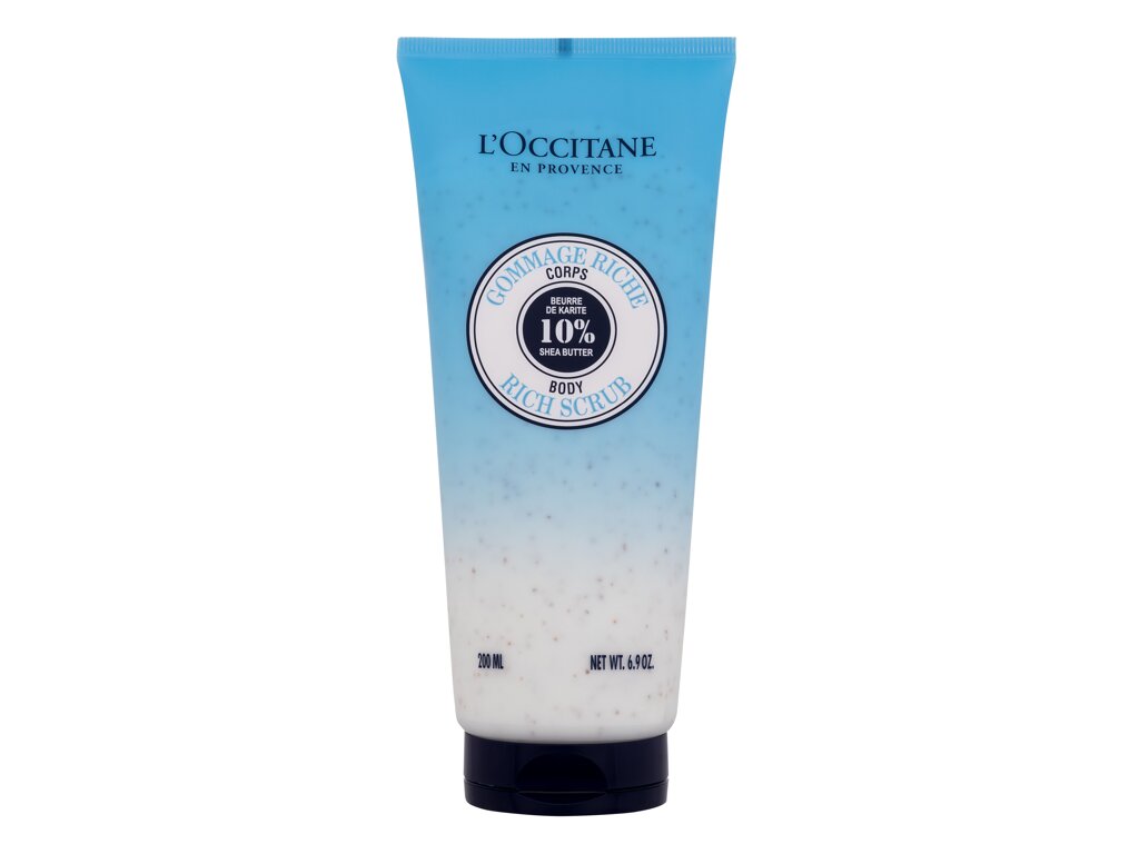 L’Occitane Shea Butter Rich Scrub 200 ml - 200ml - Tělový peeling