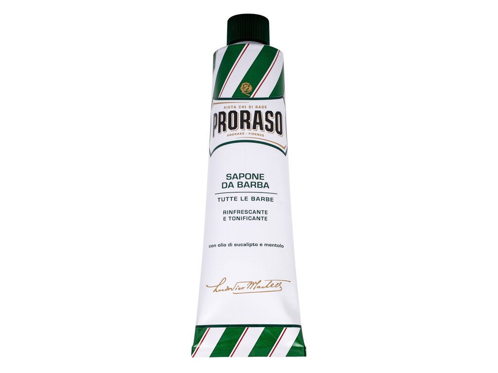 PRORASO Green Shaving Soap In A Tube 150 ml - 150ml - Pěna na holení