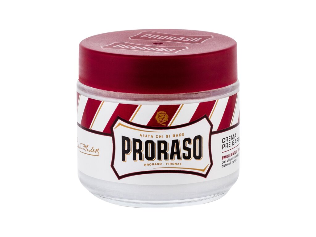 PRORASO Red Pre-Shave Cream 100 ml - 100ml - Přípravek před holením