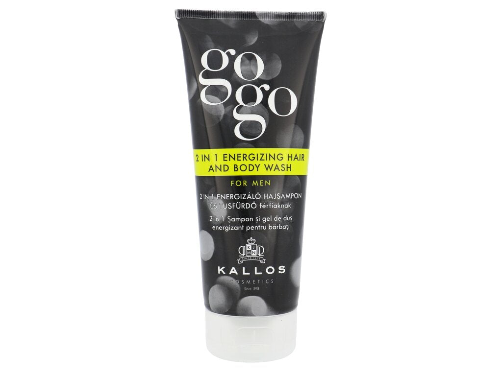 Kallos Cosmetics Gogo 2 in 1 Energizing Hair And Body Wash 200 ml
