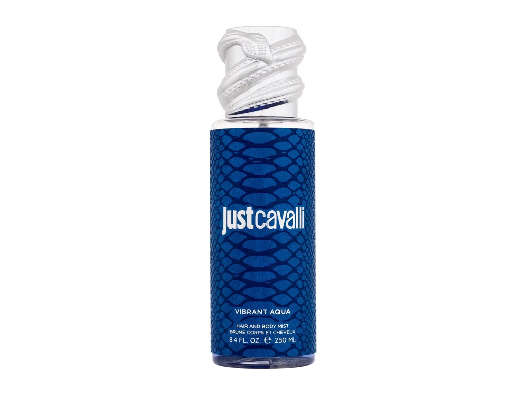 Roberto Cavalli Just Vibrant Aqua 250 ml - 250ml - Vlasová mlha