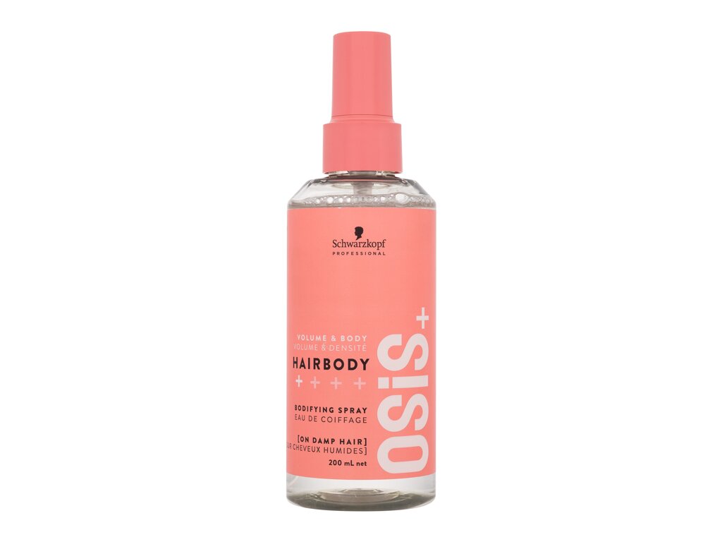 Schwarzkopf Professional Osis+ Hairbody Bodifying Spray 200 ml - 200ml - Objem vlasů