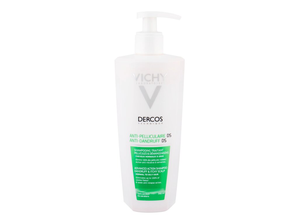 Vichy Dercos Anti-Dandruff Normal to Oily Hair 390 ml - 390ml - Šampon