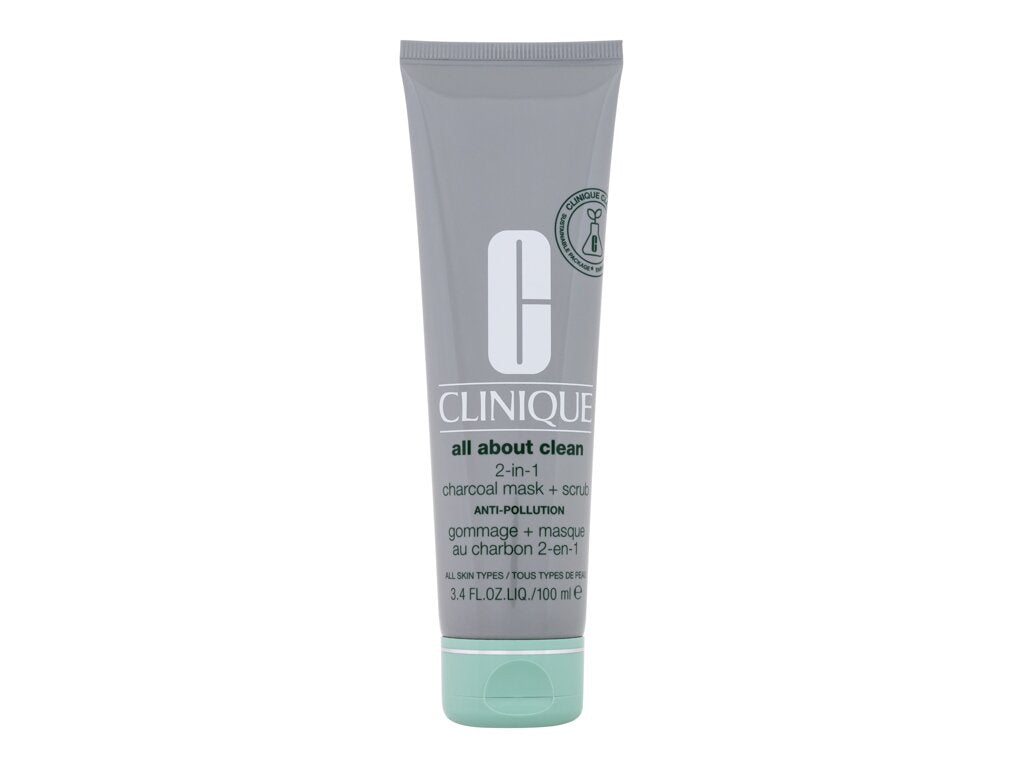 Clinique All About Clean 2-in-1 Charcoal Mask + Scrub 100 ml