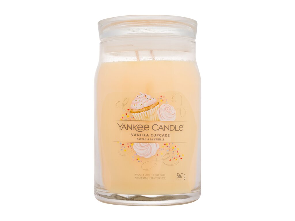 Yankee Candle Signature Vanilla Cupcake 567 ml - 567ml - Vonná svíčka